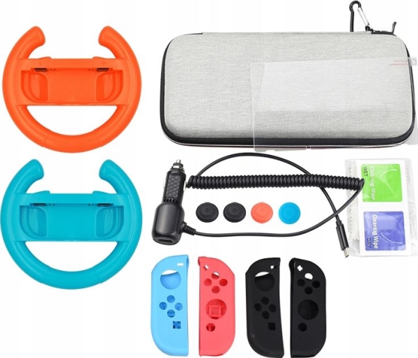 13-i-1 Tilbehørssæt til Nintendo Switch – Optimer Dit Spil!