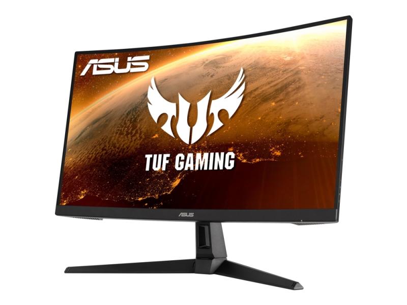 Tuf Gaming Vg27vh1b   Led Skærm   Gaming   Kurvet   27"   1920 X 1080 Full Hd (1080p) @ 165 Hz   Va   250 Cd/m²   3000:1   1 Ms   Hdmi, Vga   Hø Asus