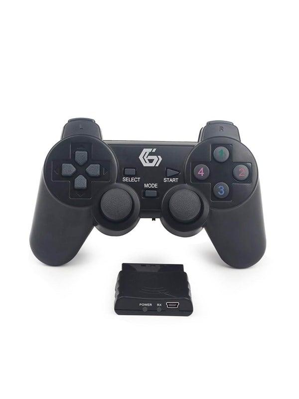 Trådløs Dual Vibration Gamepad til PlayStation 2