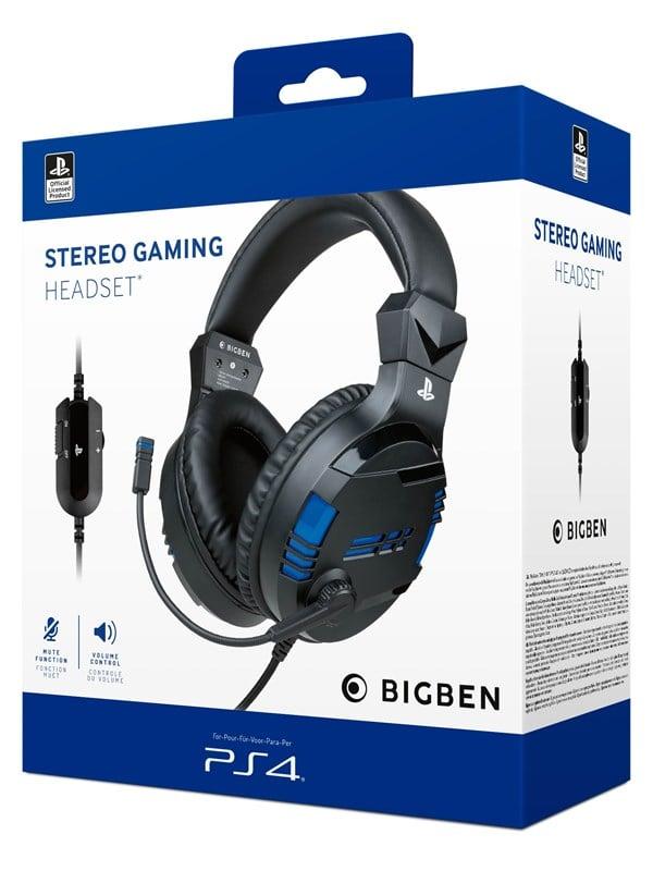 Gaming Headset V3 til PS4/PS5 - Sort fra Bigben Interactive