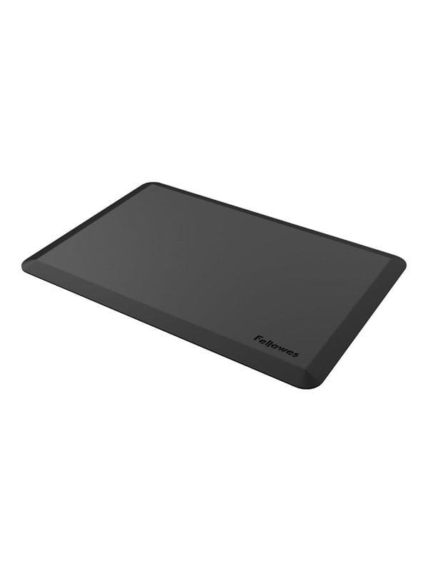 Wellness Gulvmåtte fra Fellowes - Rektangulær, Sort 91x61 cm