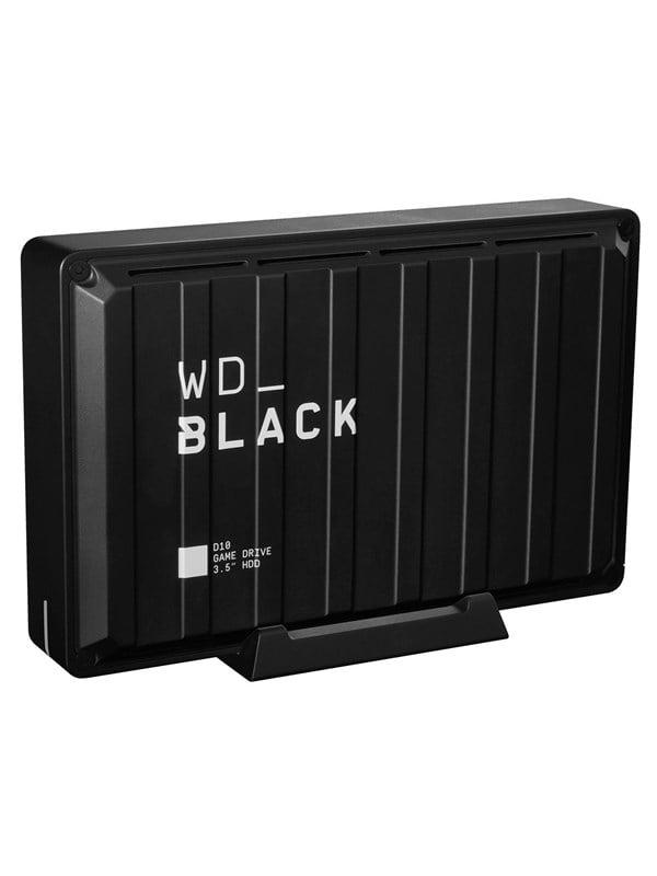 Sort D10 Game Drive til PS4 - 8TB Ekstern Harddisk