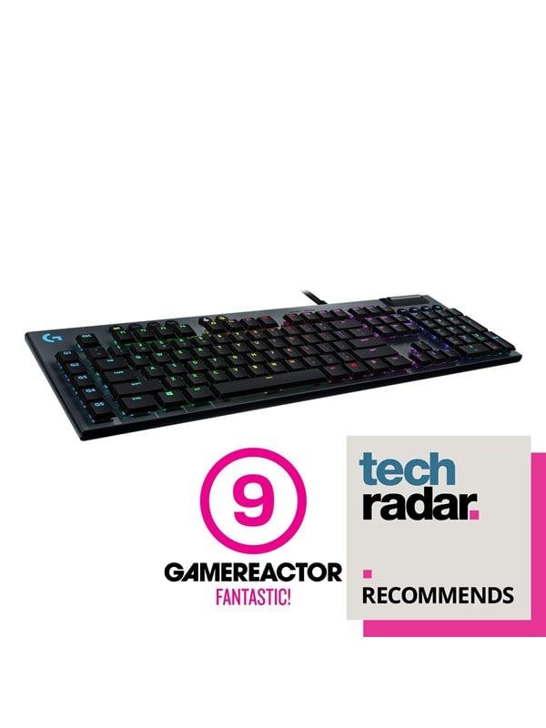 Logitech G815 Lightsync RGB Gaming Tastatur - Sort