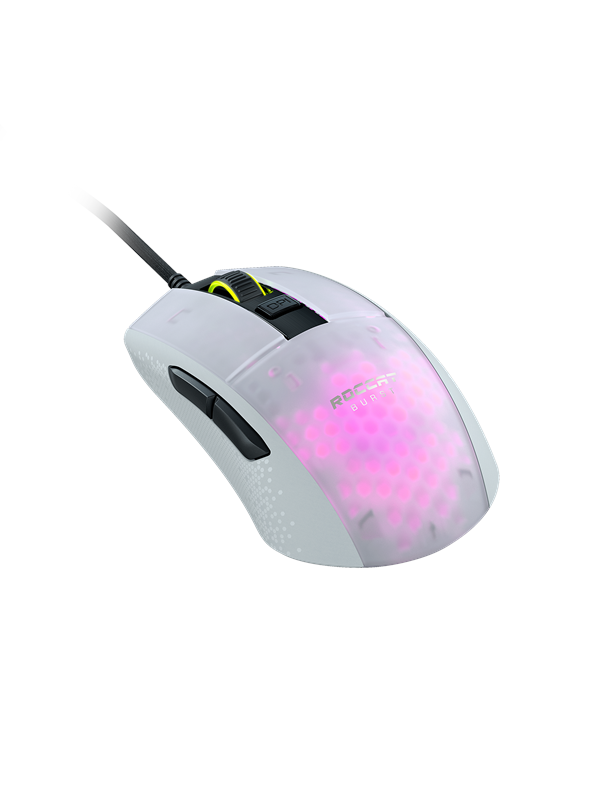 Roccat Burst Pro Gaming Mus med RGB Lys - Optisk Sensor