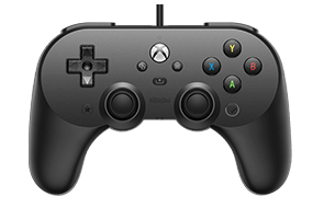 8Bitdo Pro 2 Gamepad til Xbox – Ledningsført USB, Sort