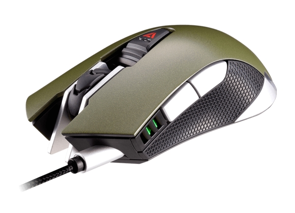 Cougar Gamingmus 530M - Højre Hånd, 5000 DPI, Grøn