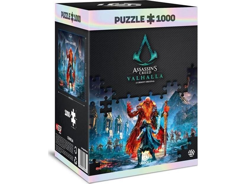 1000 Brikker Puzzle: Assassin's Creed Valhalla - Udfordrende Sjov