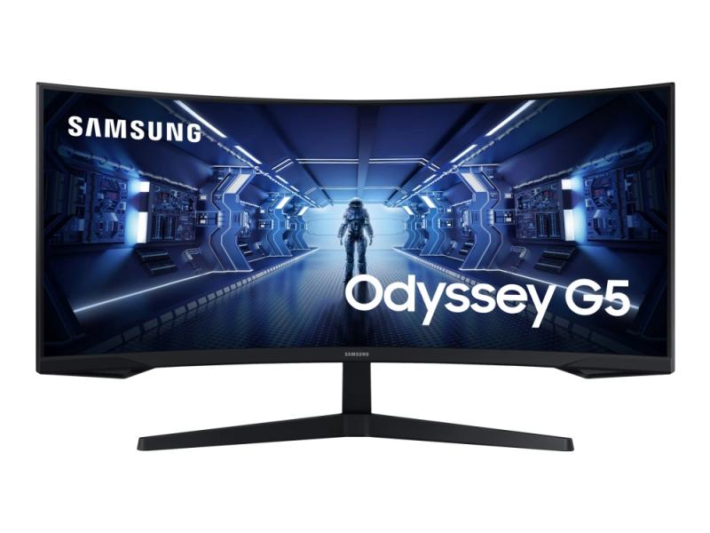 Samsung Odyssey G5 34" Gaming Skærm - Kurvet 165 Hz tilbud
