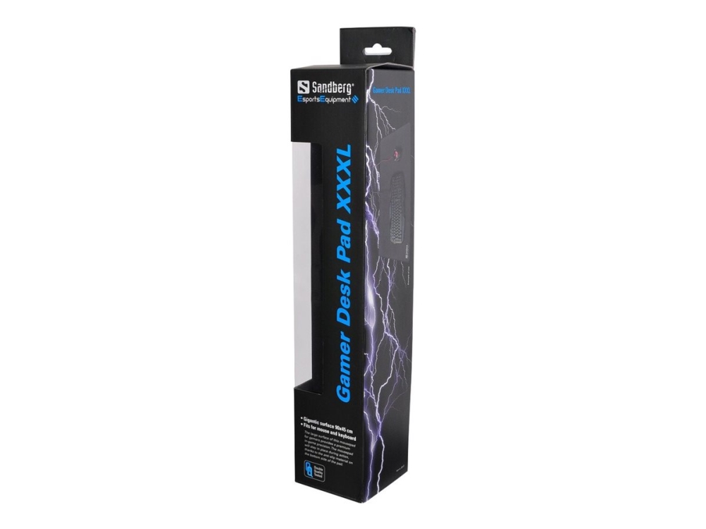 Sandberg Esport Musemåtte XXXL – 90x45cm Tilbud!