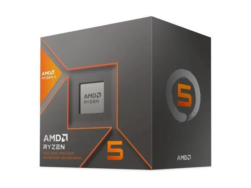 AMD Ryzen 5 8600G CPU med køler – Kraftfuld ydeevne!