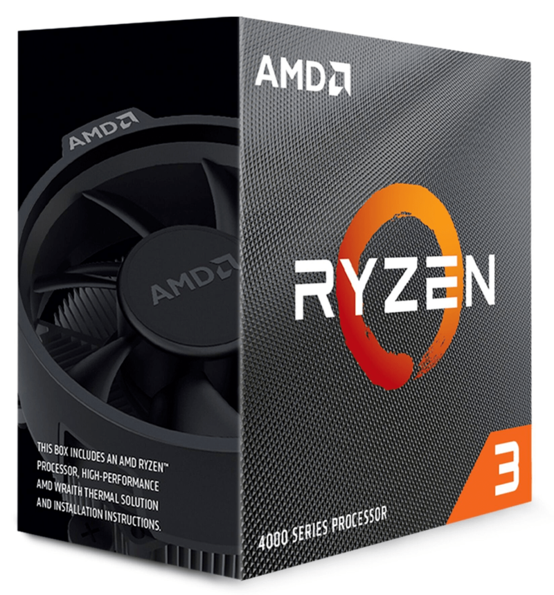 AMD Ryzen 3 4300G CPU med Wraith Stealth Køler - Fantastisk ydelse!