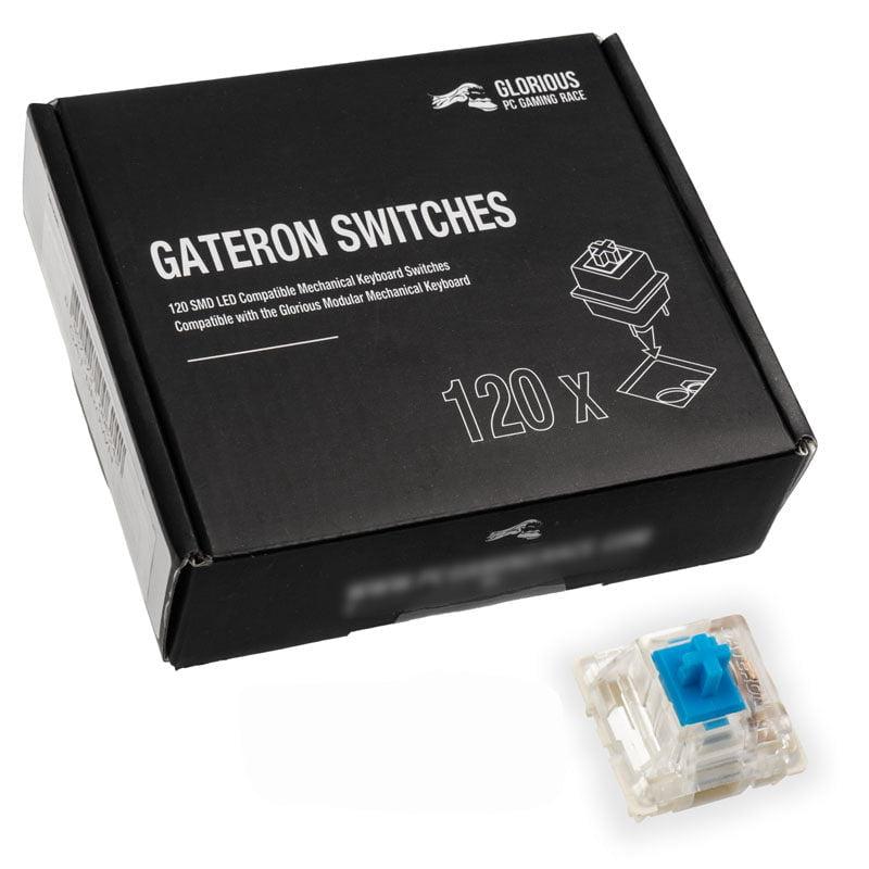 Gateron Blå Switches (120 Stk) - Fantastisk Tilbud!