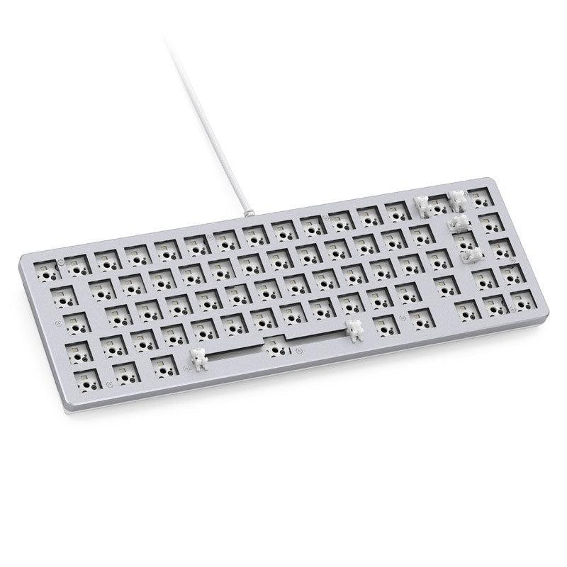 Glorious GMMK 2 - Kompakt 65% Tastatur - Hvid Barebone