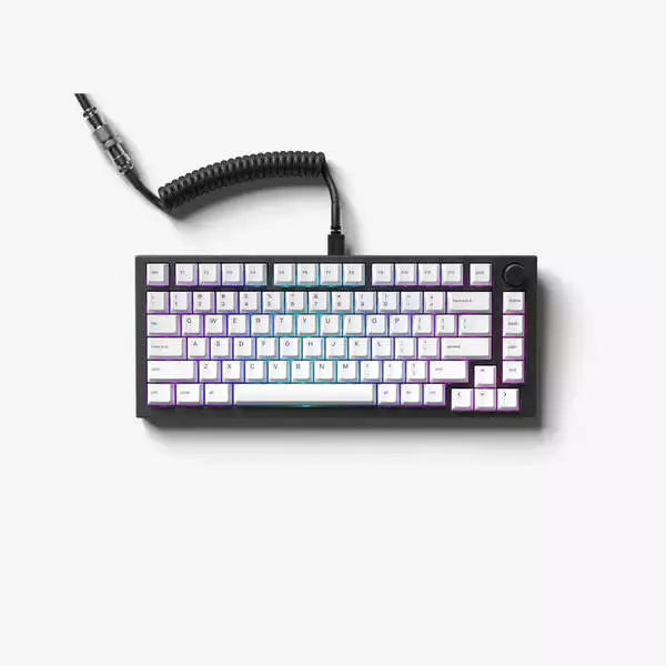 Glorious GMMK PRO 75% Tastatur - Hvid Nordic Edition