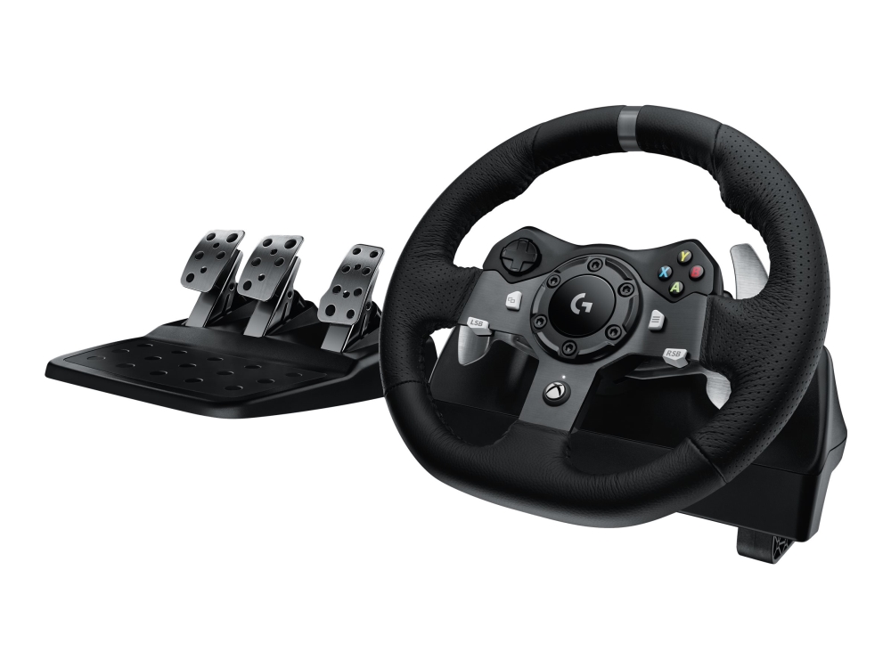 ®   G920 Driving Force   Rat Og Pedalsæt   Kabling   For Microsoft Xbox One & Pc Logitech