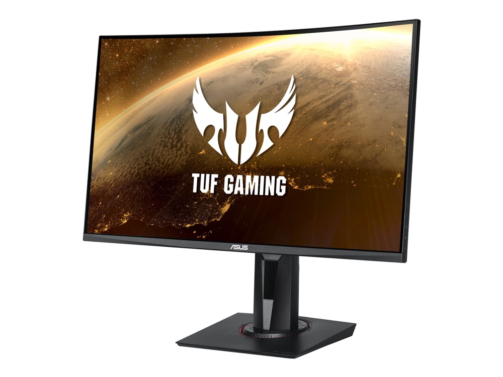 Tuf Gaming Vg27vq   Led Skærm   Gaming   Kurvet   27"   1920 X 1080 Full Hd (1080p) @ 165 Hz   Va   400 Cd/m²   3000:1   Hdr10   1 Ms   Hdmi, Dv Asus