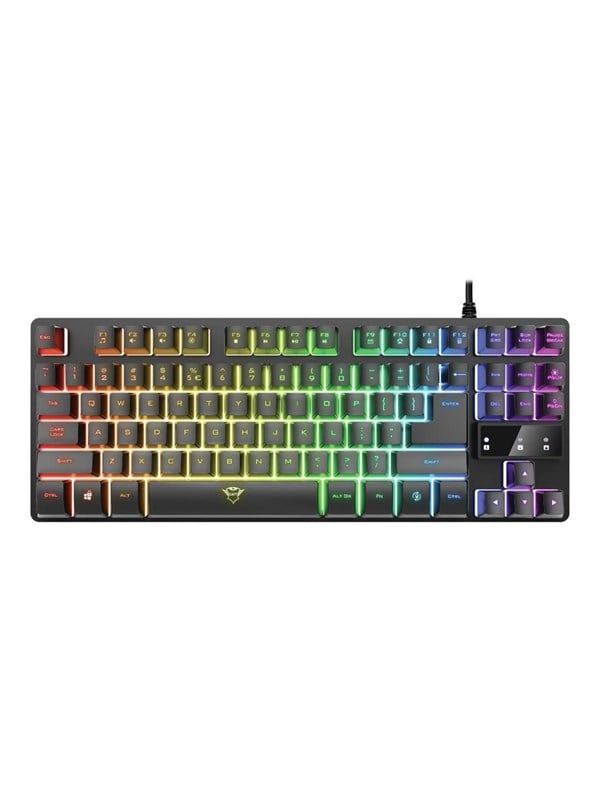 Gaming Gxt 833 Thado Tkl   Gaming Tastatur   Nordisk   Sort Trust