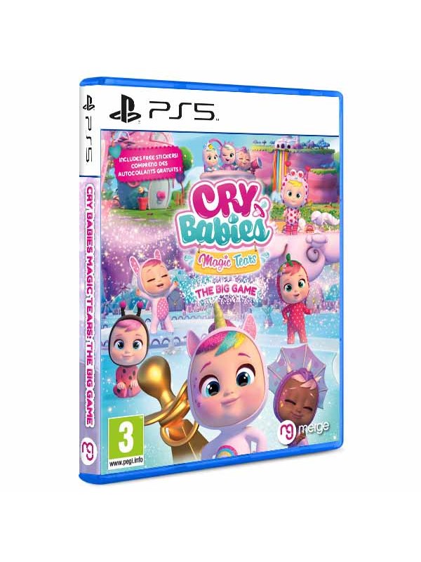 Cry Babies Magic Tears: The Big Game   Sony Playstation 5   Eventyr Merge Games