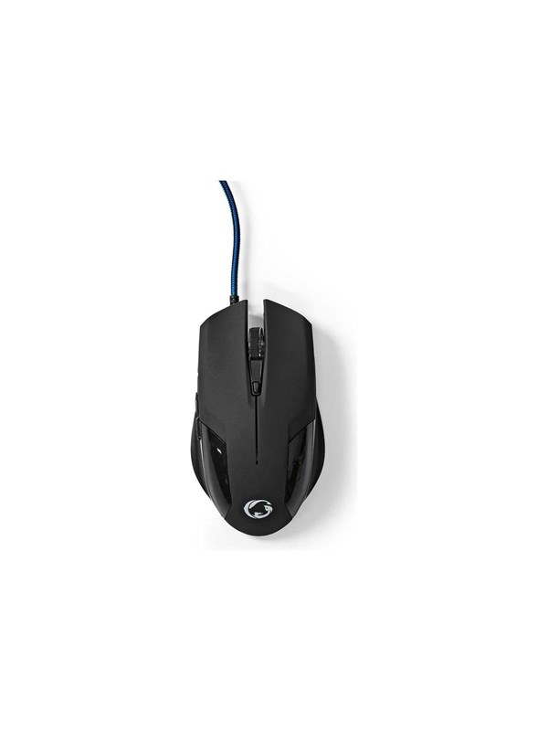 Gaming   Mouse   Usb   Black   Mus   Optisk   6 Knapper   Sort Nedis