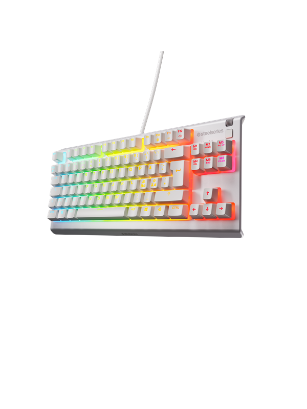 Apex 3 Tkl   Gaming Tastatur   Nordisk   Hvid Steelseries
