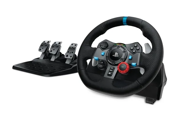 ®   G29 Driving Force   Rat Og Pedalsæt   Kabling   For  Sony Playstation 3/4/5 Logitech