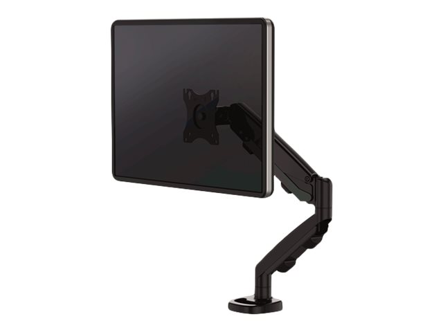 Monteringssæt   Justerbar Arm   For Monitor   Stål   Sort, Ral 9017   Skærmstørrelse: 10" 39"   Klemmemonterbar, øje, Skrivebordsmonterbar Fellowes
