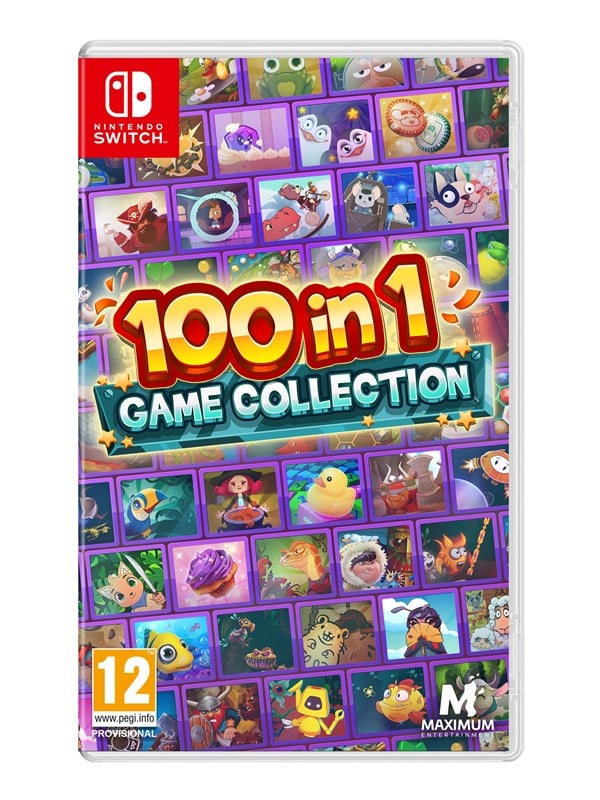100 In 1 Game Collection   Nintendo Switch   Samlinger Maximum Entertainment