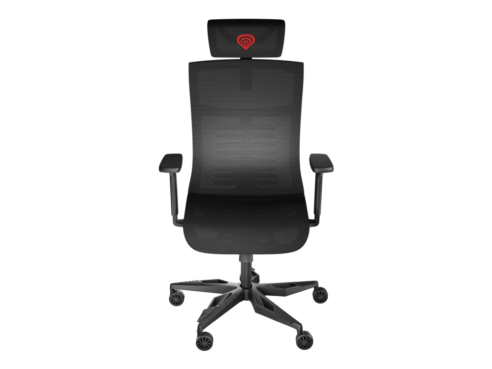 Astat 700 G2   Spillestol   Ergonomisk   Armstøtter   T Formet   Vippe   Gittertekstil   Sort Genesis