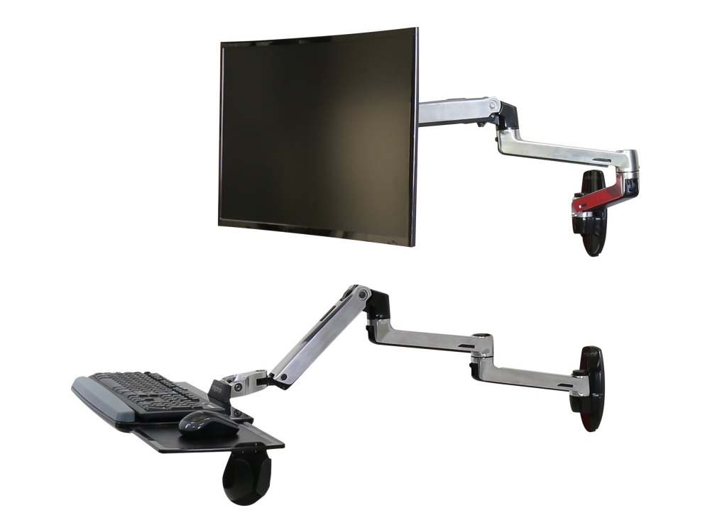 Lx   Komponenter Til Montering (9" Forlængerarm, Endehætte)   For Lcd Display   Aluminium   Aluminium   Armmonterbar   For P/n: 45 241 026 Ergotron