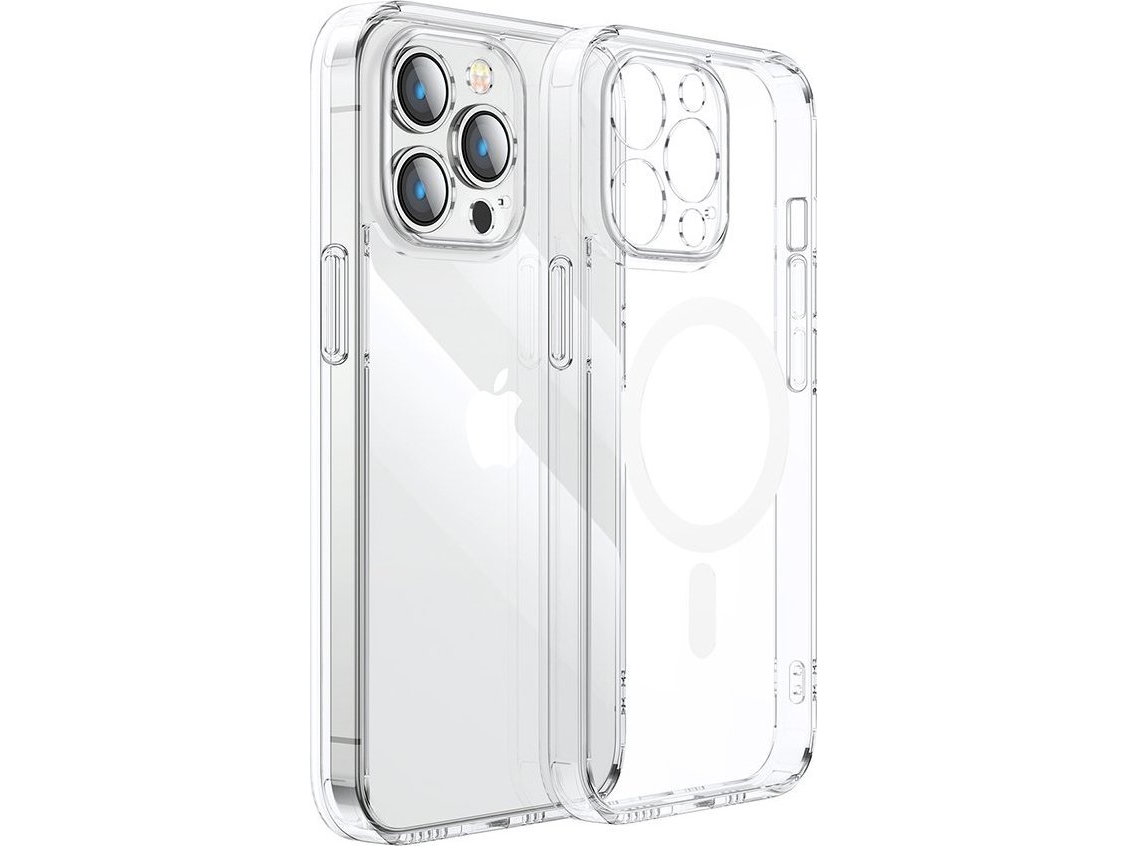 14d Magnetic Case Magnetic Case For Iphone 14 Pro Compatible With Magsafe Transparent (jr 14d6) Joyroom