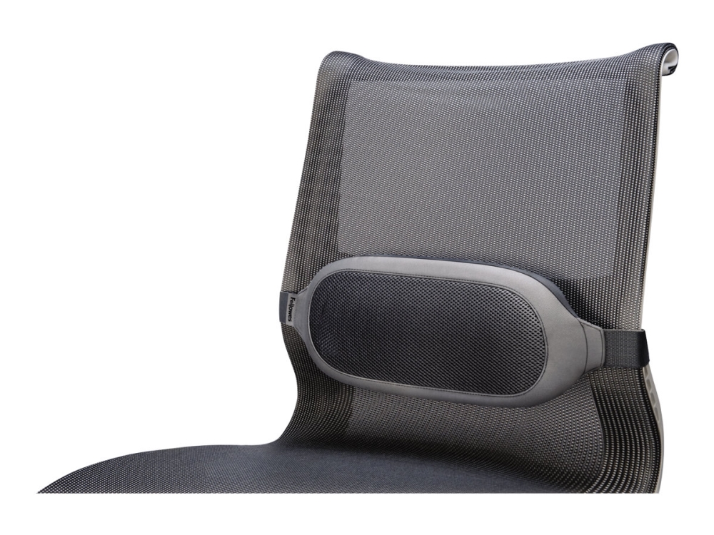 I Spire Lumbar Cushion   Rygstøtte   Grå Fellowes