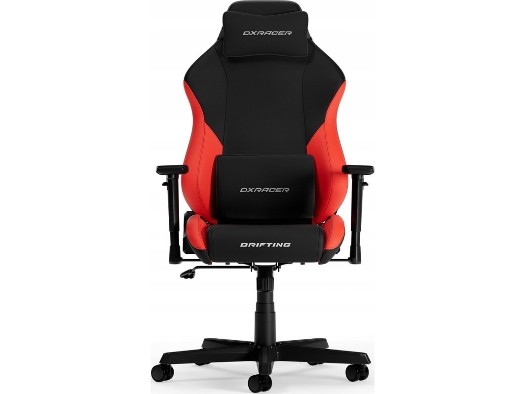 Drifting L Sort/rød Ergonomisk Stol (epu Læder) Dxracer