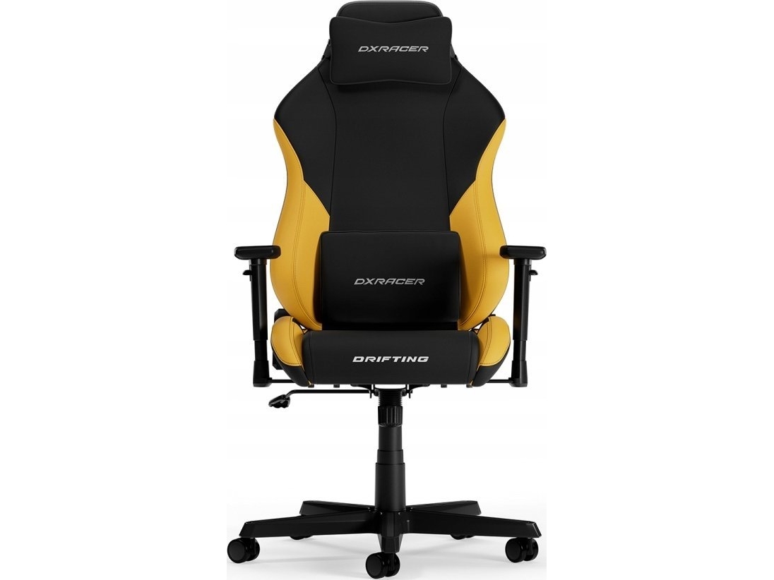 Drifting Xl Sort/gul Ergonomisk Stol (epu Læder) Dxracer