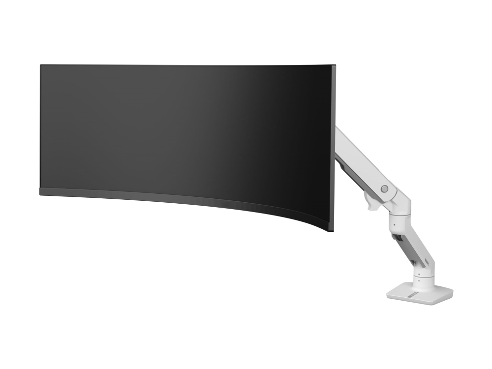 Hx   Monteringssæt (drejelig Arm)   Constant Force Technology   For Kurvet Lcd Display   Til Ekstremt Dybe Buede Skærme   Hvid   Skærmstørre Ergotron