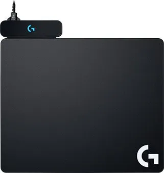 ®   Powerplay   Museopladningspude   Sort Logitech