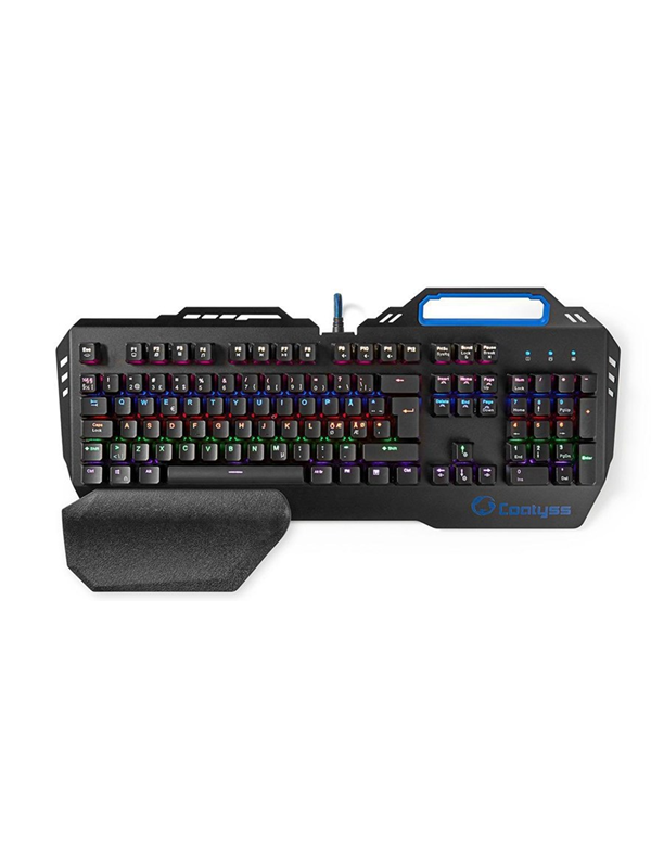 Coatyss   Mechanical   Gaming Tastatur   Nordisk   Sort Nedis