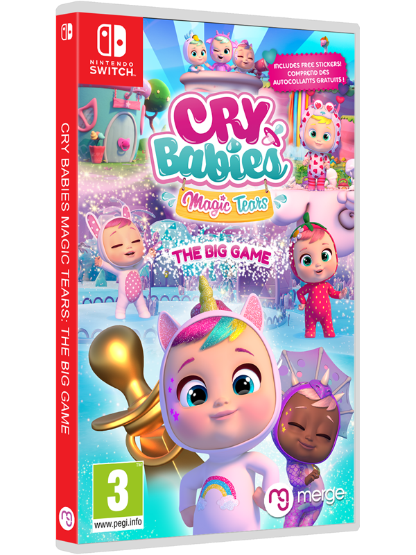 Cry Babies Magic Tears: The Big Game   Nintendo Switch   Eventyr Merge Games