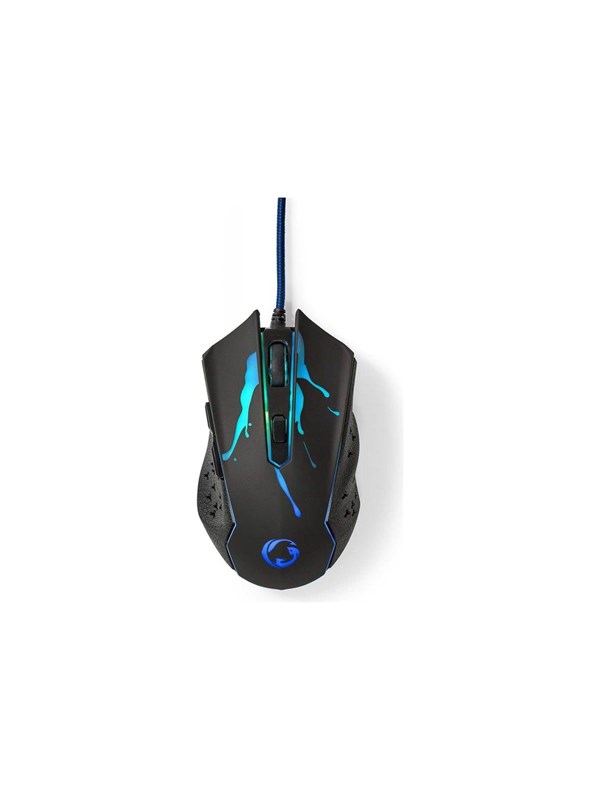 Gaming   Mouse   Usb   Black   Mus   Optisk   6 Knapper   Sort Nedis