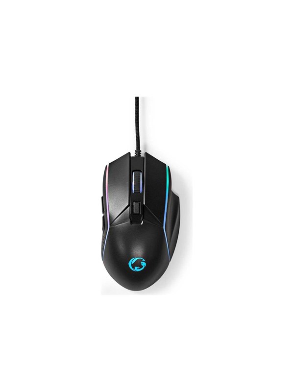 Gaming   Mouse   Usb   Black   Mus   Optisk   6 Knapper   Sort Nedis