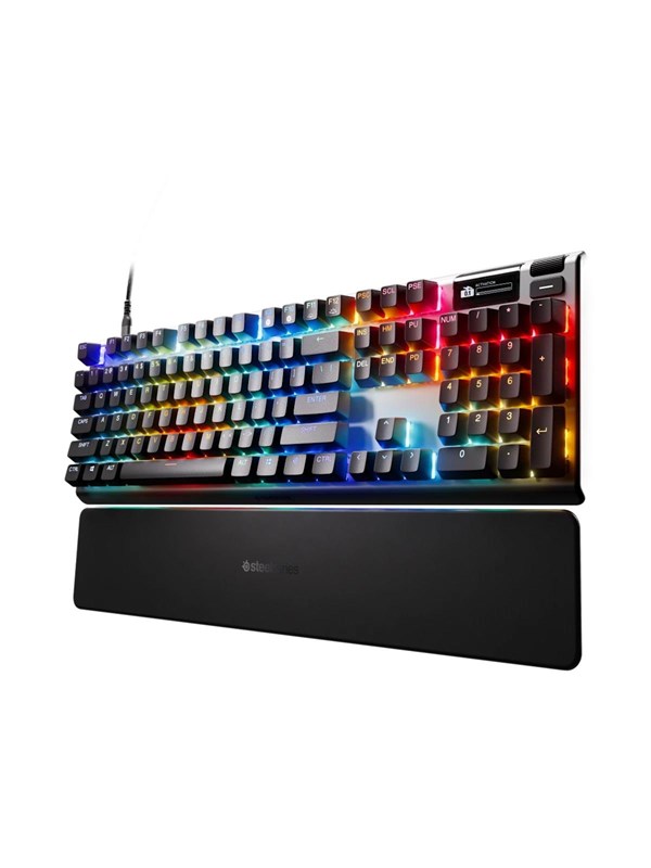 Apex Pro Gen 3   Gaming Tastatur   Amerikansk Engelsk   Sort Steelseries