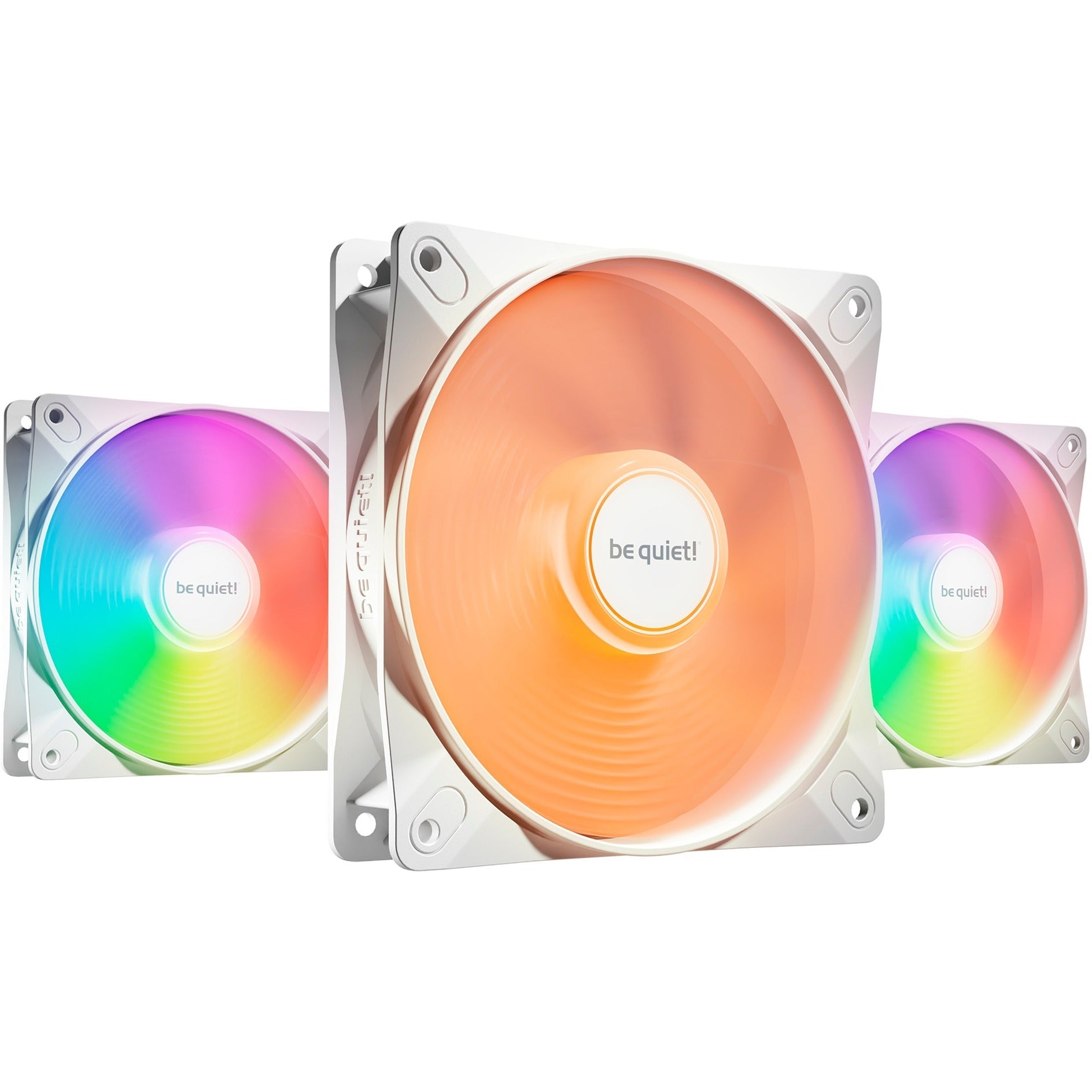 ! Light Wings Lx 120mm Pwm White Triple Pack, Case Fan (white, Pack Of 3) Be Quiet