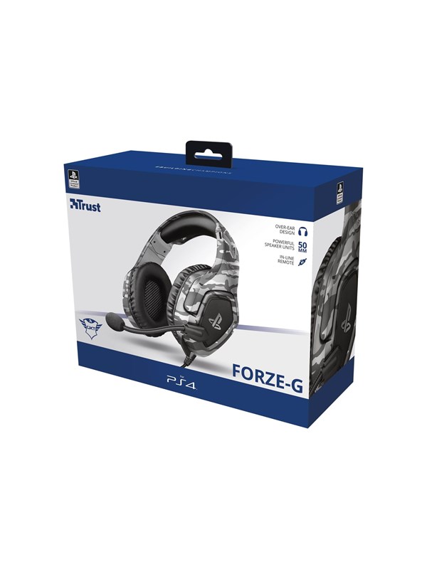 Gaming Gxt 488 Forze G   Wired Headset   Sony Playstation 4 Trust