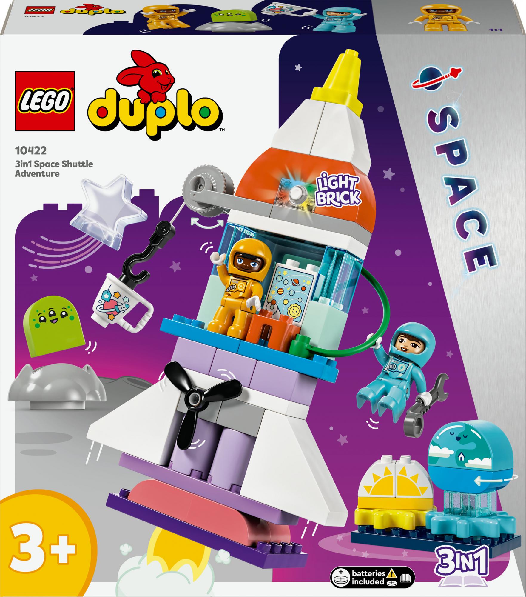 10422 Duplo 3 In 1 Space Shuttle For Many Adventures Lego