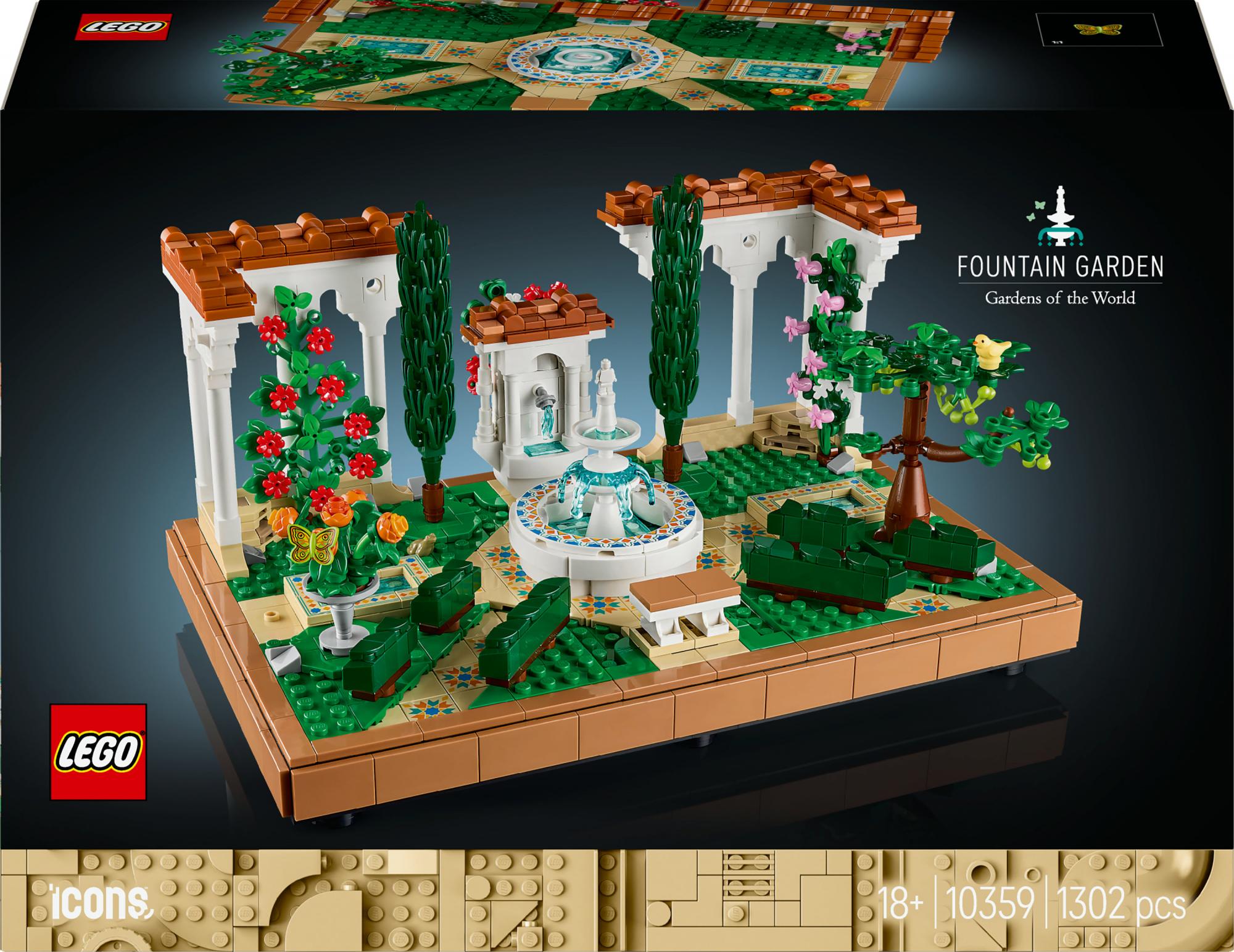 10359 Icons Fountain Garden Lego