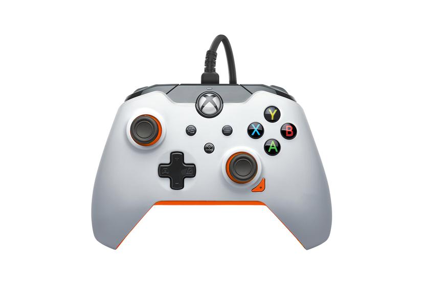 049 012 Wo Spil Controller Orange, Hvid Usb Gamepad Analog/digital Pc, Xbox, Xbox One X, Xbox Series S, Xbox Series X Pdp