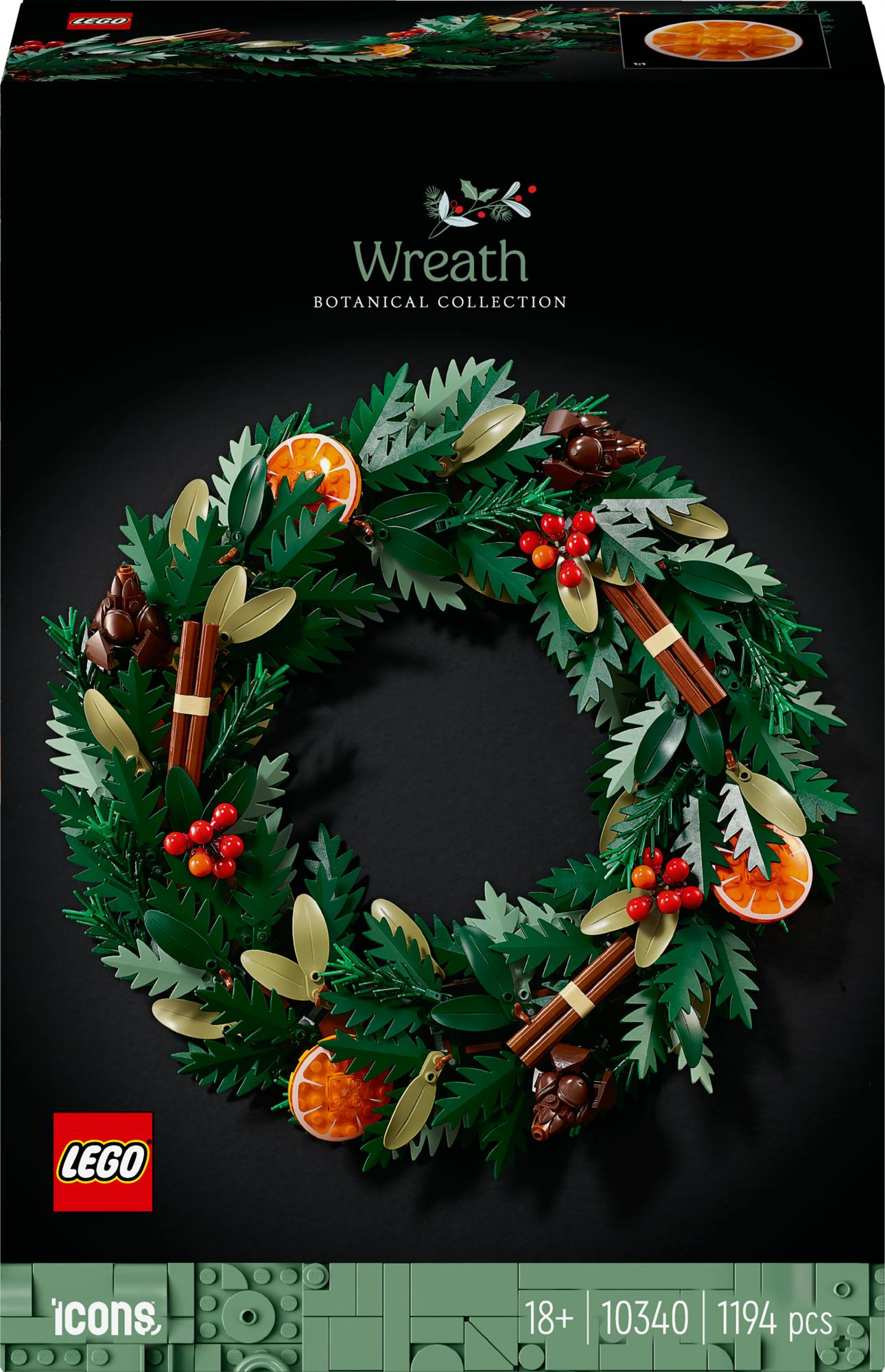 10340 Icons Christmas Wreath Lego